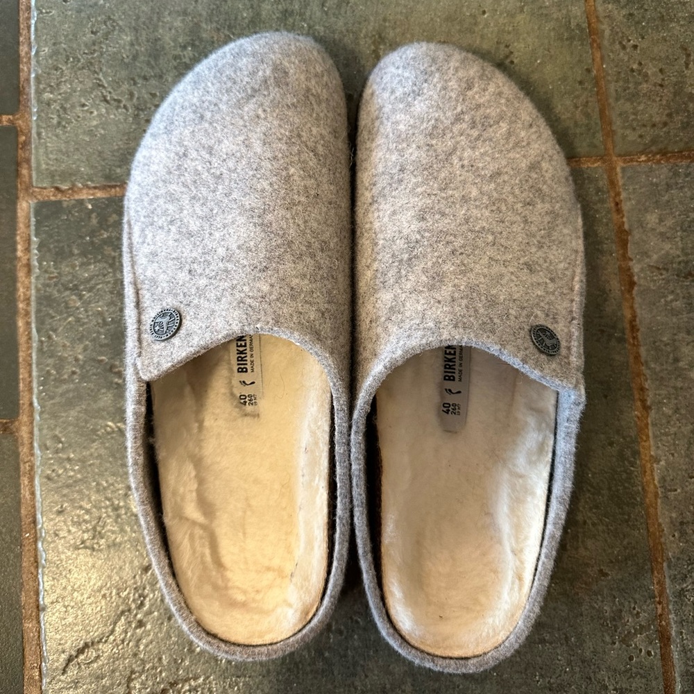 Zermatt Shearling Birkenstock Slippers